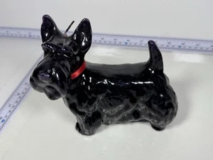 Vela Scottie Dog Vintage Terrier Scottish Terrier negro - Imagen 1 de 4