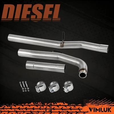 For 2011-2015 Silverado Sierra 2500 3500HD LML 6.6 Duramax Turbo Exhaust 4" Pipe - Imagem 1 de 4