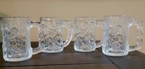 McDonalds Batman Forever 1995 Batman & Robin vasos tazas tazas DC Comics 4,25" H - Imagen 1 de 7