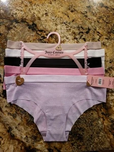 ๐Juicy Couture Intimates "5PACK" fullback Bikini Panties (M)๐ - Picture 1 of 2