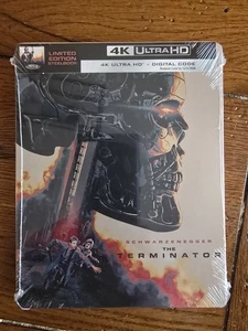 Terminator 1984 Steelbook 4K Ultra HD + Digital Code 😎 🔥🔥🔥📦🚀 - Picture 1 of 10