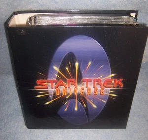 1997 Star Trek Universe Binder, Newfield Publications, Loaded - Picture 1 of 16