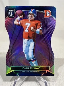 2024 Totally Certified John Elway /75 Purple Die Cut Parallel Broncos Panini - Picture 1 of 2