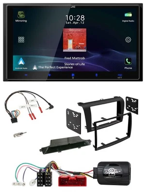 JVC USB Bluetooth 2DIN DAB Lenkrad Autoradio für Mazda 3 2003-2009 schwarz - Bild 1 von 4