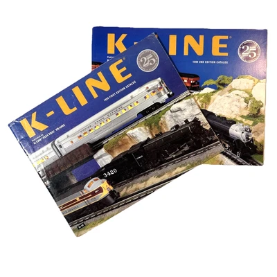 K-Line Electric Trains 1999 First 1st and Second 2nd Edition Catalog - Image 1 of 4