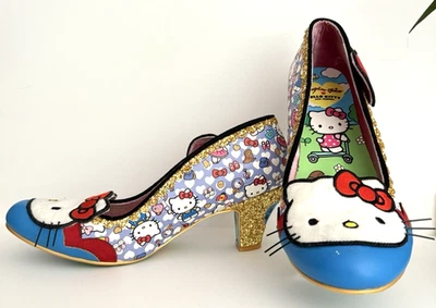 Irregular Choice Hello Kitty Size 45 / 14 Kindhearted Soul Pumps - Image 1 of 4