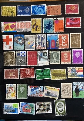 Países Bajos: Lote de 40 en su mayoría comm. Lote de los años 20 a los 90 # 06-072704 Foto 1 de 3