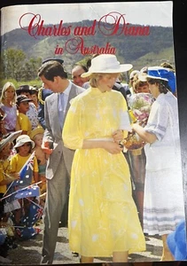 Charles and Diana in Australia Vintage Souvenir Magazine Book 1983 Royal Tour - Picture 1 of 8