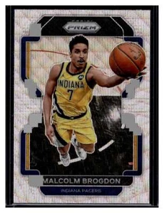 2021-22 Panini Prizm Silver Wave Prizm #135 Malcolm Brogdon Card (Qty) - Picture 1 of 2