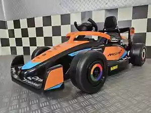 McLaren Formel 1 Go Kart Kinderauto Elektro Kinderfahrzeug 12V Leder EVA Musik - Bild 1 von 11