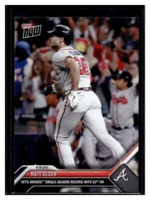 2023 Topps Now #874 Matt Olson Base Card (Qty) - Image 1 of 2