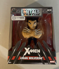 NEW IN BOX Jada Die-Cast Metal Logan Wolverine M239 LootCrate Exclusive Figure