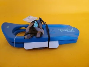 NEW Noreast Junior Snowshoe Outdoors Blue molded 716 blue 7"x16" - Picture 1 of 11