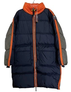 Parajumpers Jacket Coat Womens Medium Down Puffer Jada Orange Green Black $885 - Picture 1 of 15