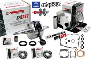 Yamaha Blaster 200 WISECO Crank Crankshaft 66mm Pro Lite Piston Seals Gasket Kit - Picture 1 of 24