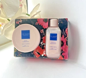 Ted Baker Violet & Bergamot Body Soufflé 50ml & Schaumbad 50ml Geschenkset - Bild 1 von 4