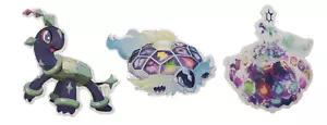 Legendary Terapagos - Scarlet and Violet Exclusive 3 Vinyl Sticker Set - Picture 1 of 5