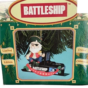 Acorazado 1999 Santa Sailor Limited Adorno de Navidad Tesoros Enesco  - Imagen 1 de 9