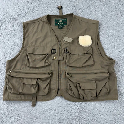 Chaleco Orvis Vintage Adulto XL Chaqueta de Pesca Tostado Vadeo Caqui Caza Mosca Safari  Foto 1 de 4