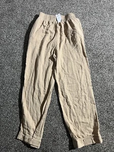 Cotton:On Body Woven Solid Color Women's Dance Pants S NWT Sesame - Picture 1 of 3