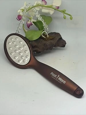Dual Sided Stainless Steel Pedicure Callus Remover Foot File - Brown - New - Image 1 of 4