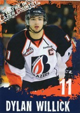 2012/13 Kamloops Blazers - DYLAN WILLICK