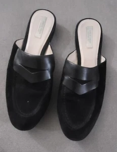Cole Haan Women's Grand.OS Black Suede Slip-On Mules Size 7 B W09805 - Picture 1 of 9