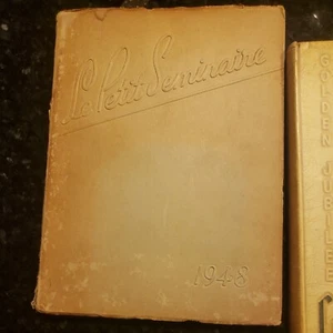 1948 Quigley Memorial Prepatory Seminary School Yearbook Chicago La Petit  - Picture 1 of 4