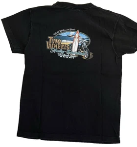 Zwei Räder Harley Davidson Kauai Hawaii schwarz T-Shirt Herren Größe Small 2005 - Bild 1 von 5