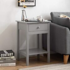 Bedside Drawer with Side Table Storage Unit -