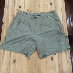 Exofficio Shorts Mens Large 32 Green Cargo Performance Outdoor Nylon - Picture 1 of 7
