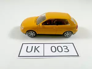 RIETZE Audi A3 Yellow #10780 H0 1:87 "Oldtimer" "SKU UK003" - Ref. R004 - Picture 1 of 5