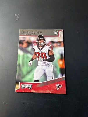 2018 Playoff Isaiah Oliver #259 Rc Falcons - Image 1 of 2