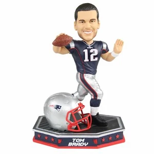Tom Brady New England Patriots Removable Helmet Bobblehead NFL - Picture 1 of 1