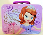 Girl Kid Child Lunch Box Tin Disney Princes 8.5'' X 6.5'' X 2.75''-C11
