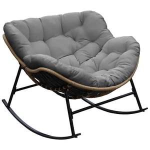 Thick Patio Rocking Chair Cushion Replacement Egg Chair Papasan Chair Swing Pad - Picture 1 of 28