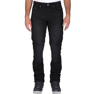 Modeka Herren Motorrad Hose Glenn II 2 W38-L30 Motorrad Jeans soft wash black - Bild 1 von 4