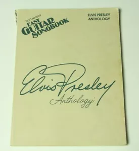 Hal Leonard Easy Guitar Songbook Elvis Presley Anthology 1983 Music 150 Pages - Picture 1 of 8