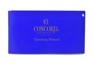 Manuale Del Libretto Operativo Concord - Picture 1 of 1