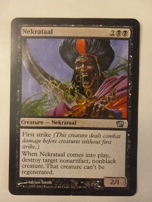 Nekrataal 9th Ed Oversized Box Topper MTG Magic The Gathering - Image 1 of 4