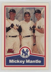1991 Line Drive Mickey Mantle Mickey Mantle #10 HOF