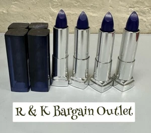 Maybelline COLOR SENSATIONAL Matte Lipstick # 835 Sapphire Siren Lot Of 4 pcs - Picture 1 of 3