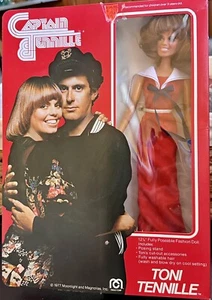 VINTAGE 1977 MEGO 12" TONI TENNILLE Captain & Tennille DOLL 1977 ~ NEW & NRFB - Picture 1 of 4