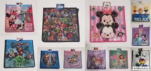 NWT Reusable Various Character Shopping Bags Kids Toy Beach Bags Gift Tote Bags