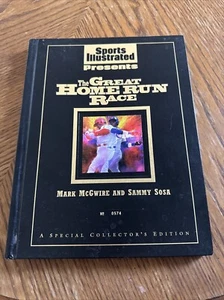 SPORTS ILLUSTRATED NUMBERED LIMITED EDITION BOOK~ THE GREAT HOME RUN RACE - Picture 1 of 4