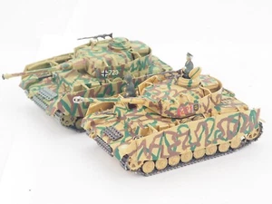 REVELL 1/72 WW2 TEDESCO PZKPFW IV AUSF H X 2. DIPINTO. BLU 1843 - Foto 1 di 8