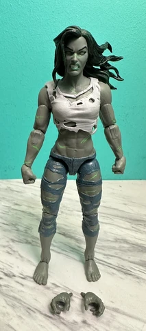 Marvel Legends (Super Skrull Wave) - Grey She Hulk Loose Complete Cover