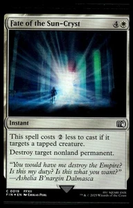 Fate of the Sun-Cryst #19 Final Fantasy Foil - Picture 1 of 2