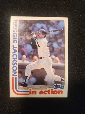 1982 Topps - In Action Reggie Jackson #301 - Image 1 of 2