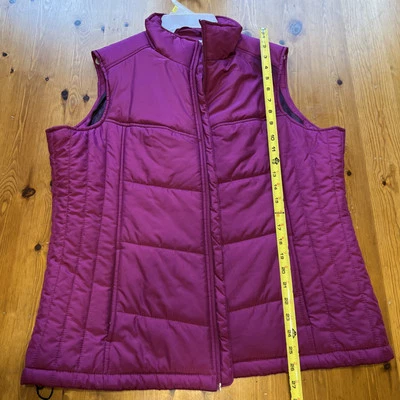 Port Authority Ladies Size XL Pink Quilted Best - Image 1 of 4